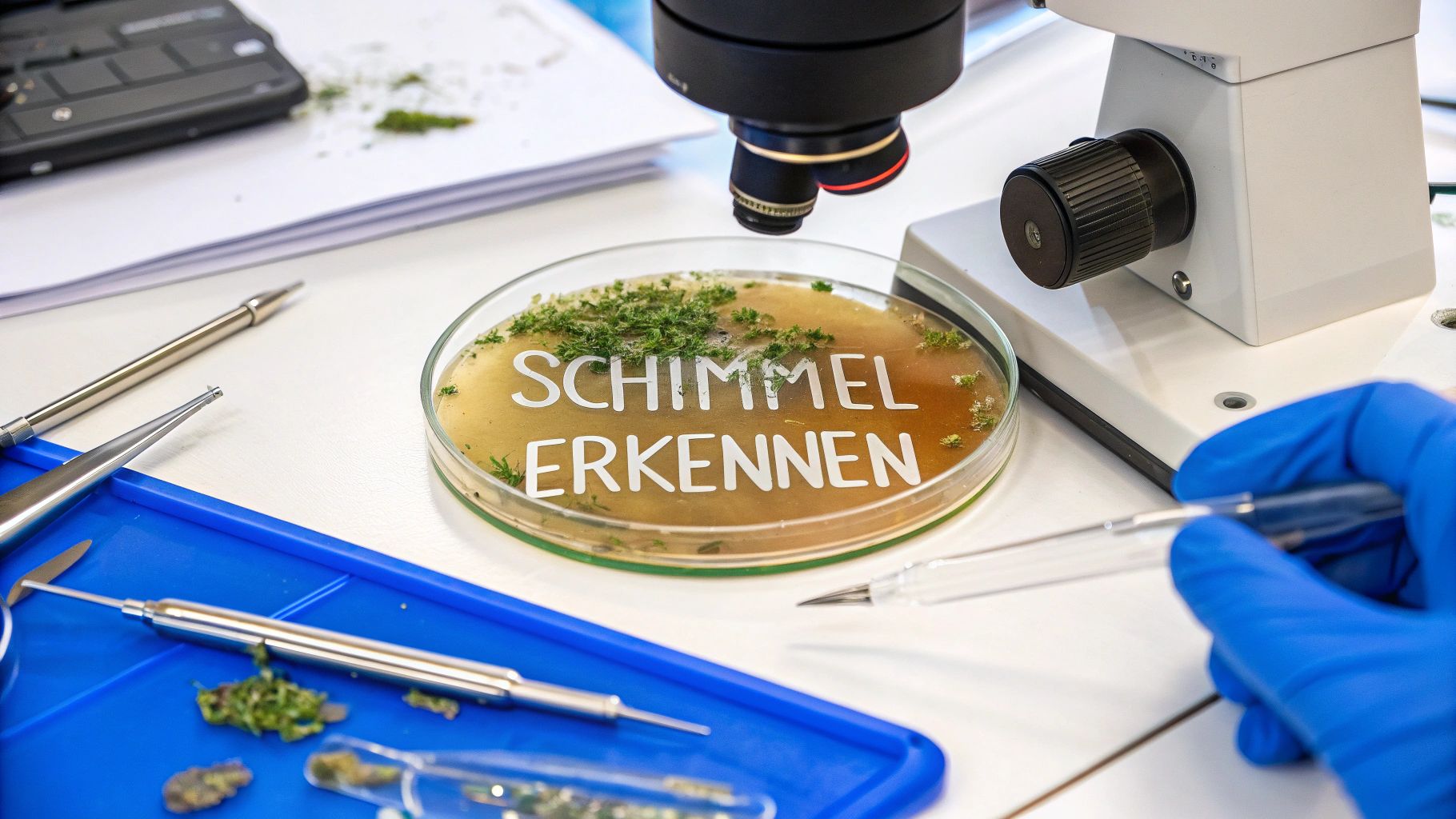 Cannabis schimmel mikroskop sicher nutzen und gesund bleiben