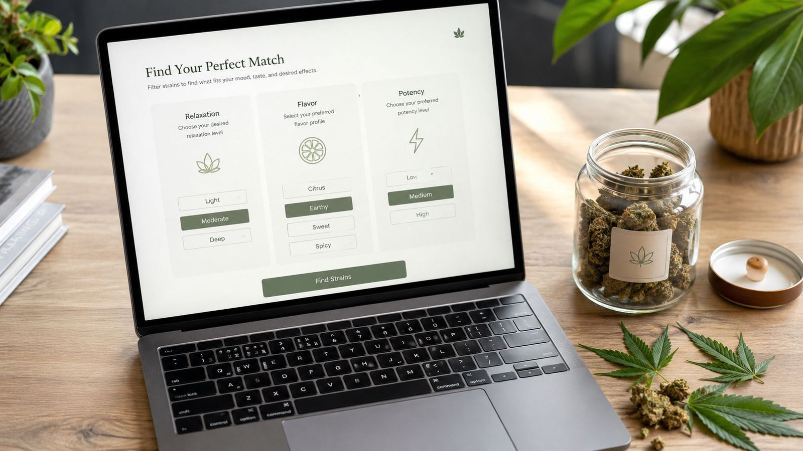 Cannabis Sorten Finder: Finde deine ideale Sorte