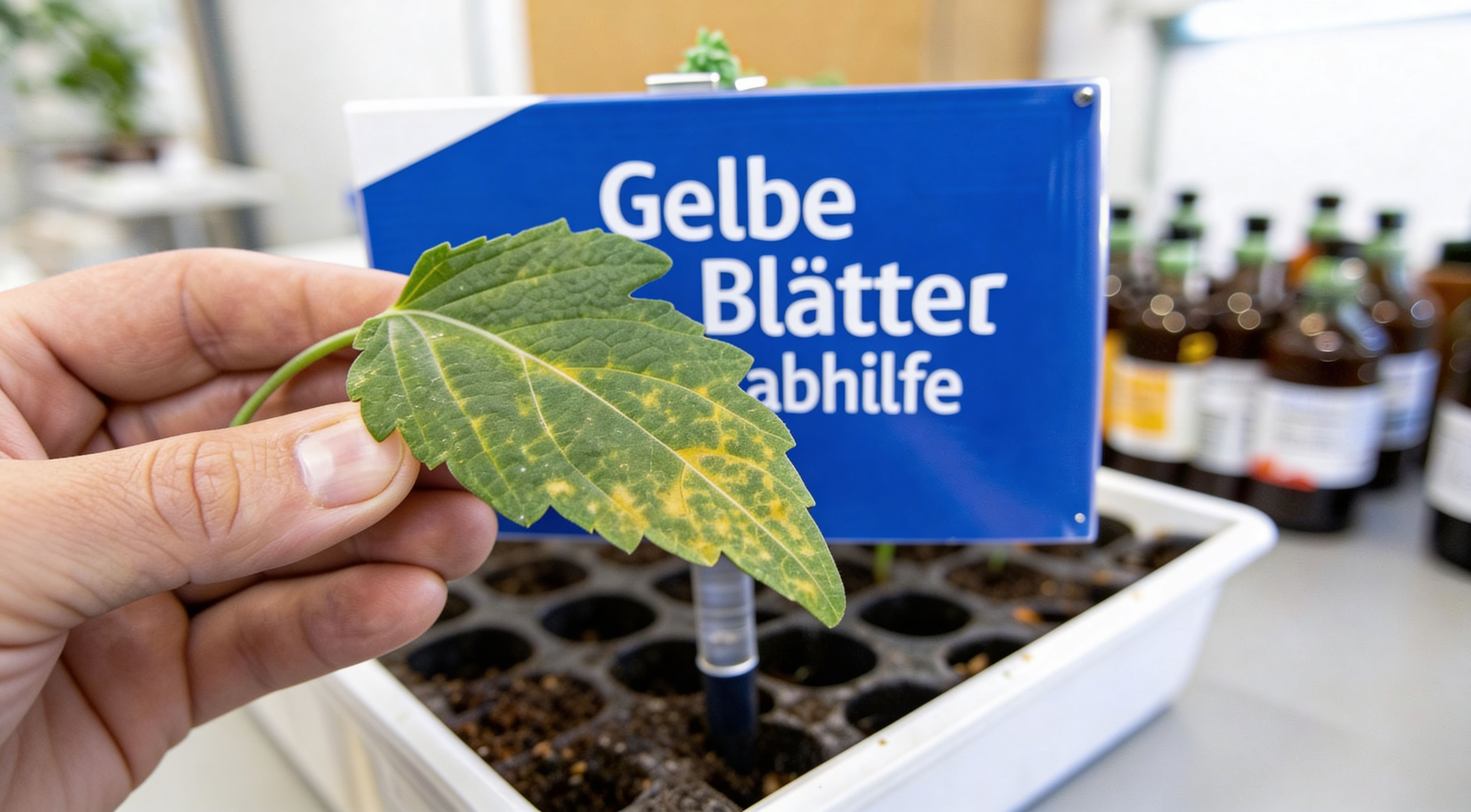 Hanftipps: hanf gelbe blätter in blütephase - Ursachen & schnelle Abhilfe