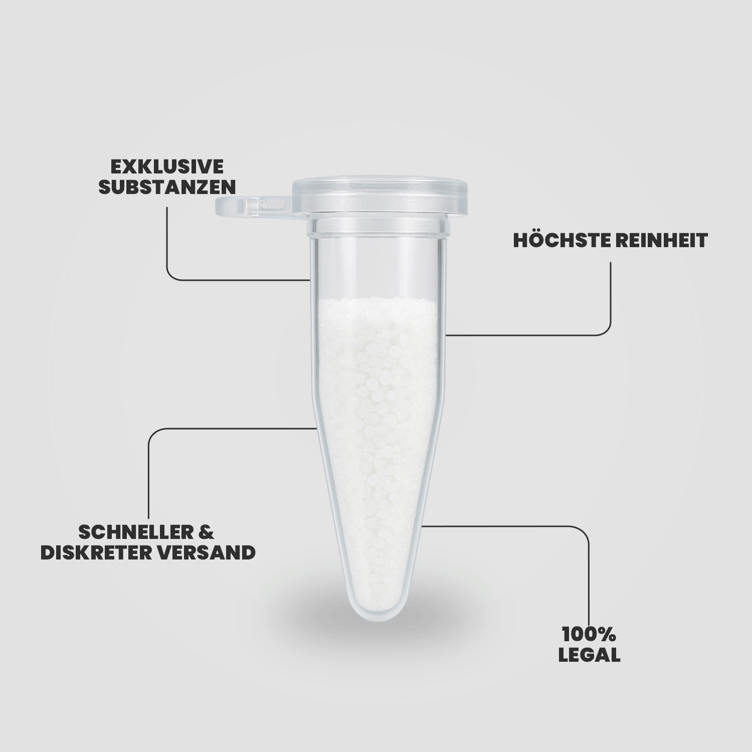 3,4-EtMC Pulver – reine Research Chemical Substanz in Pulverform, geprüft“