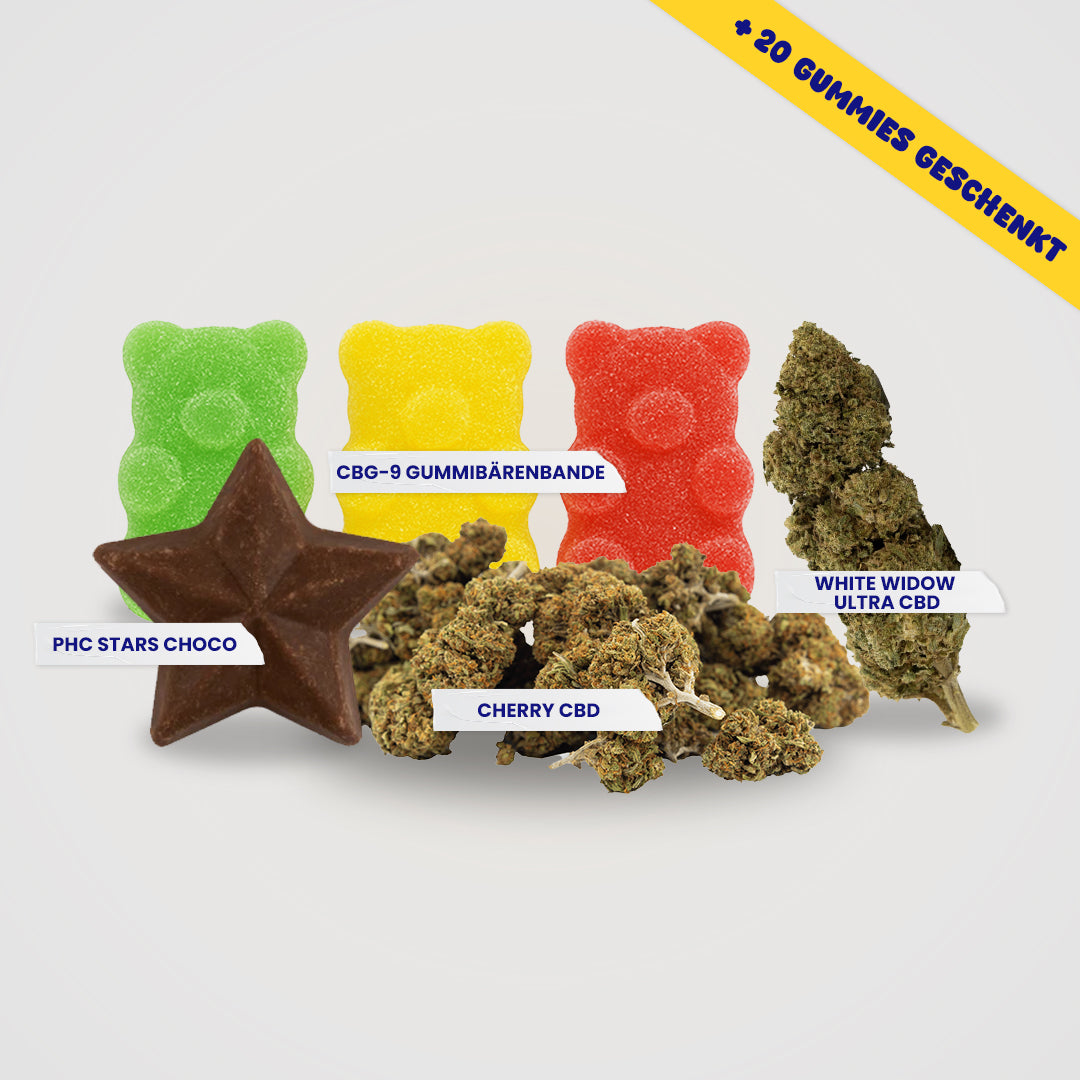 Schlaf ohne Grübelkarussell Kit - 20 Gummies geschenkt