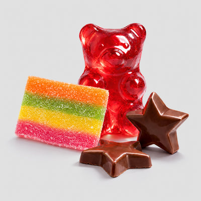 THC Edibles Bestseller-Mix – Gummies & Schoko, von Kunden geliebt