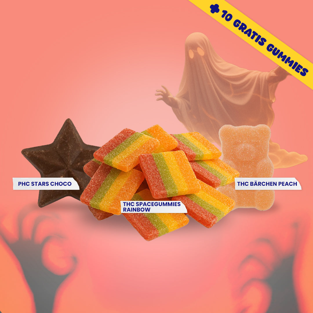 Trick or Treat Bundle - 10 gratis THC Gummies
