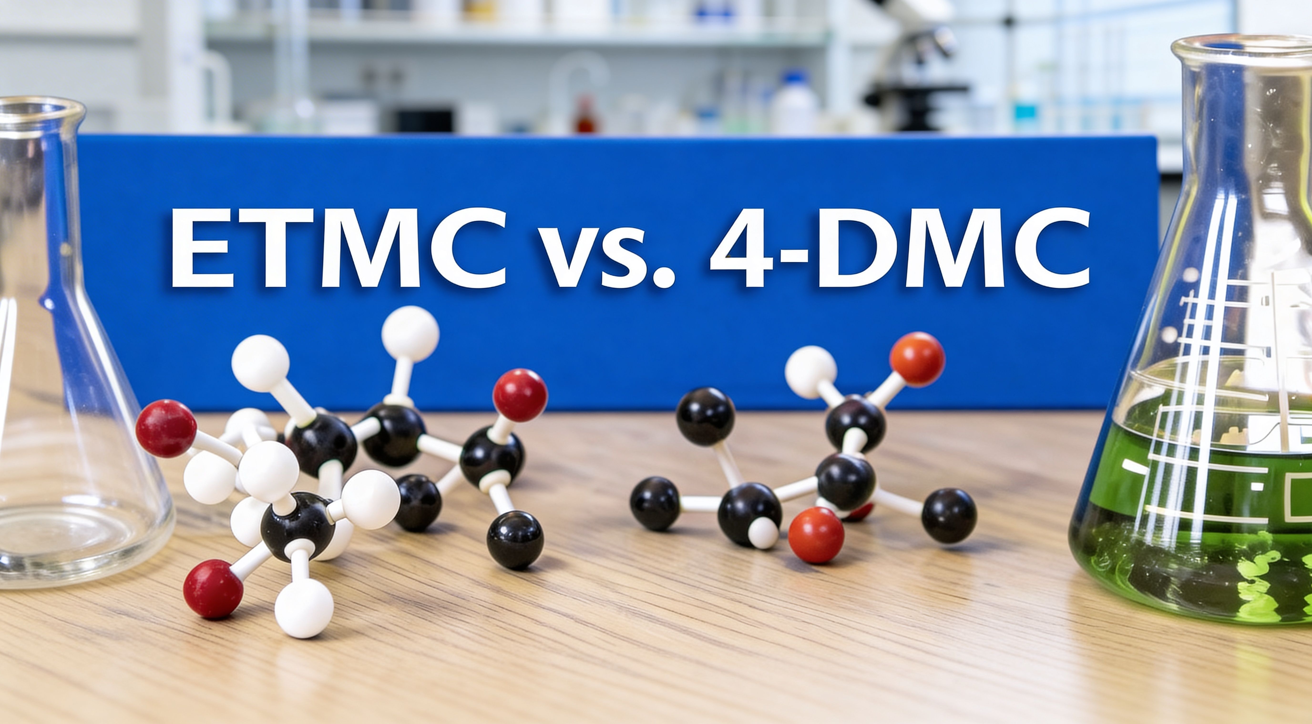 Unterschied etmc 4-dmc: Klar erklärt, Wirkung, Risiken und Optionen