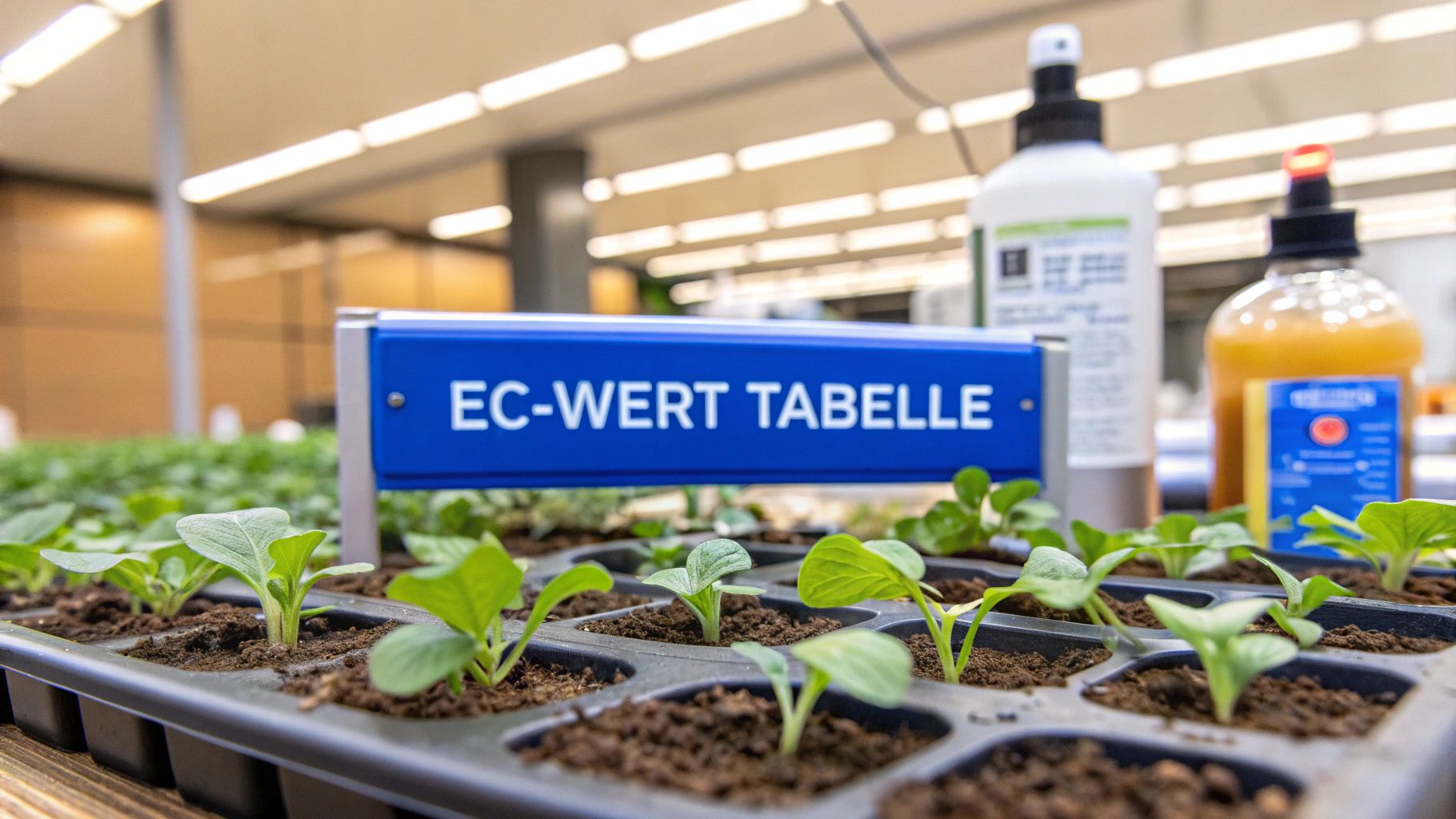 Die EC-wert tabelle grow für jede phase meistern