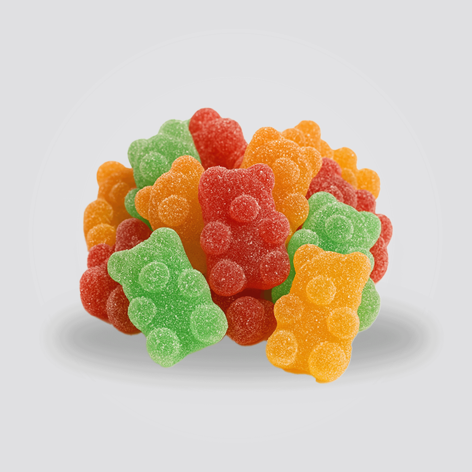 CBG9 Edibles – bunter Gummibären Mix mit 10mg THC, fruchtige Sorten im Pack