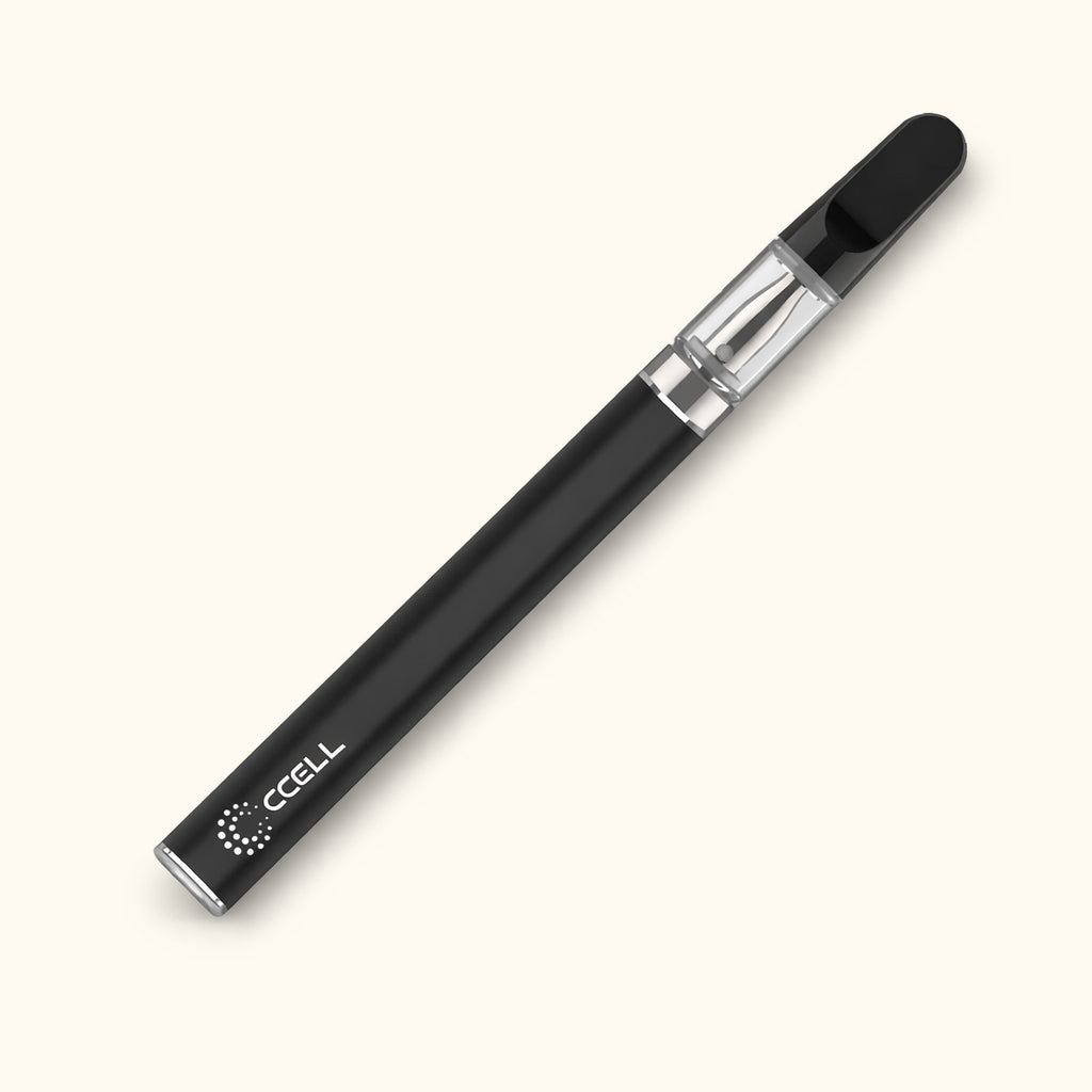 CCELL Vape Batterie auf neutralem Hintergrund
