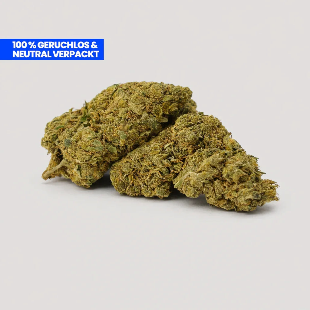 Flores de CBD de limón al 25 %
