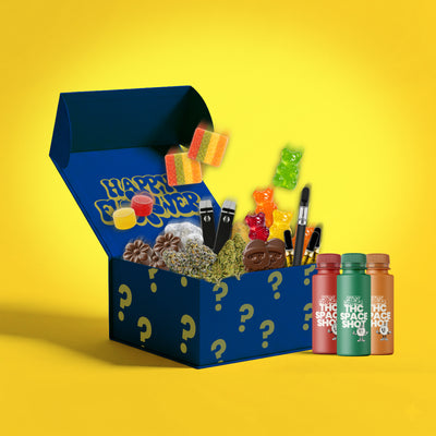 Grab your flowers, vapes, edibles, and hash at Happy Flower.