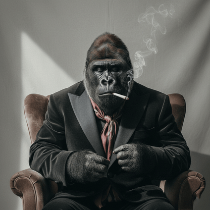 Gorilla Gule Joint mit 1 g Premium‑Cannabis, sorgfältig gerollt für gleichmäßigen Abbrand, diskret verpackt für schnellen Versand