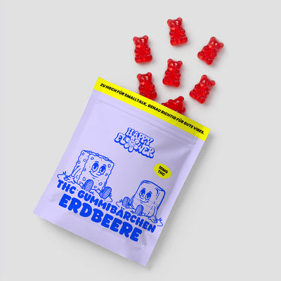 THC Gummibärchen Erdbeere