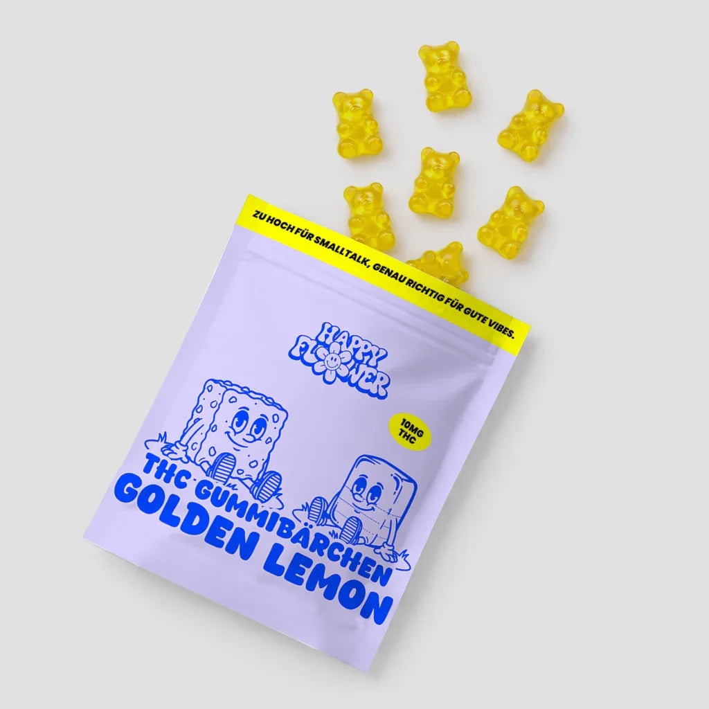 THC Gummy Bears Golden Lemon – Product Details