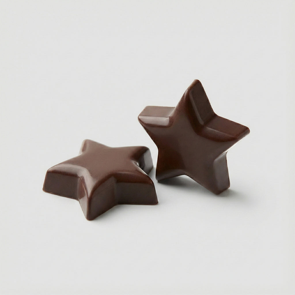PHC Edibles – Schoko Sterne mit 10mg PHC, cremige Edibles im Vorratspack