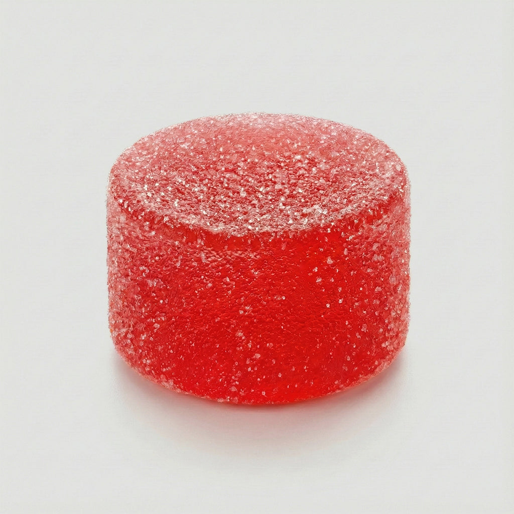 THC Edibles – rote Strawberry Gummies im Großpack, 10mg THC pro Stück