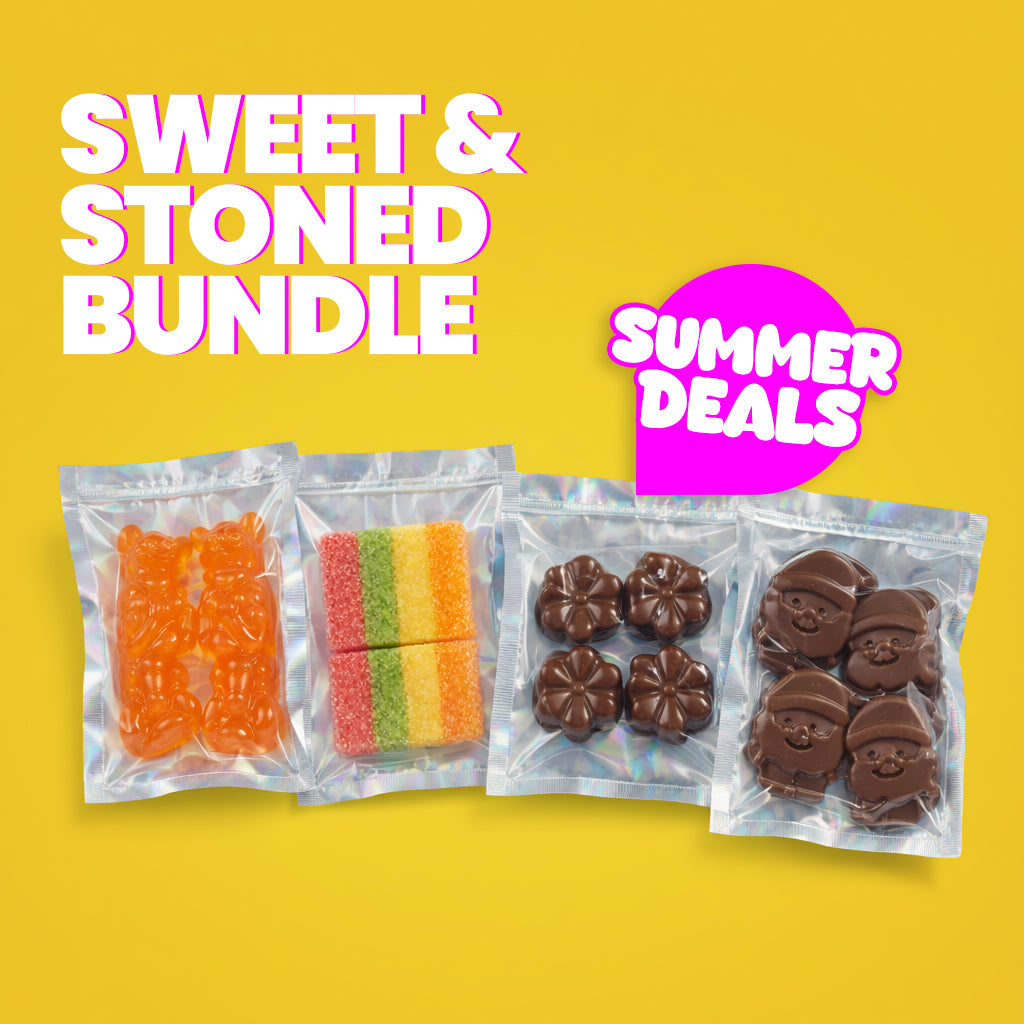 Grab THC edibles at Happy Flower.