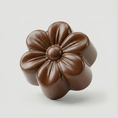 Happy Hasch Schoko Flower – Zartbitterschokolade mit Cannabisblüte &amp; natürlichem Delta-9-THC