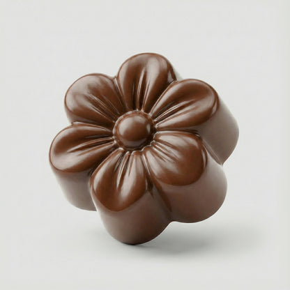 Happy Hasch Schoko Flower – Zartbitterschokolade mit Cannabisblüte &amp; natürlichem Delta-9-THC