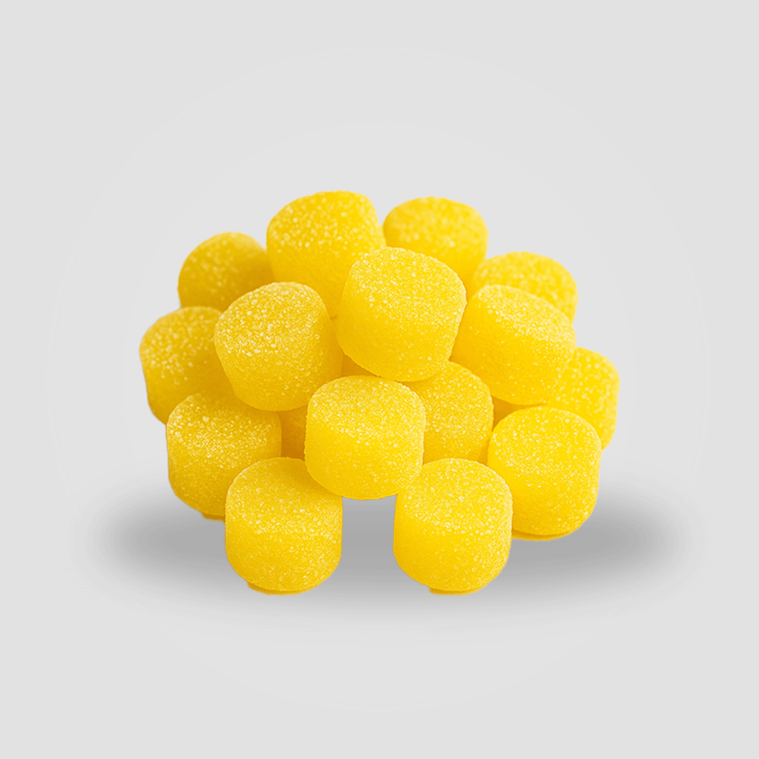 THC Edibles – tropische Ananas Gummies, 10mg THC pro Portion, Bulk Pack