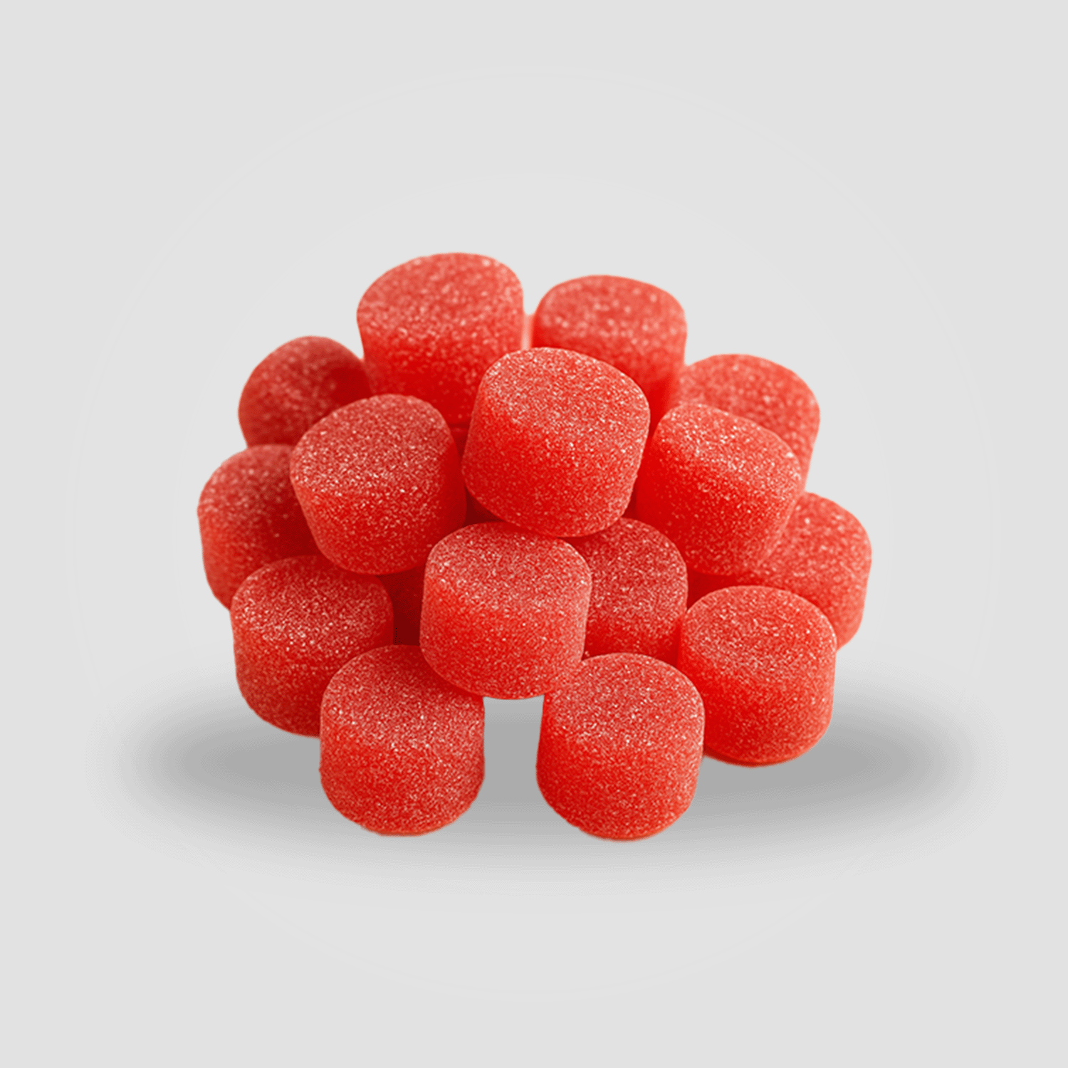 THC Edible – roter Erdbeer Fruchtgummi, 10mg THC, 100 % legal in DE