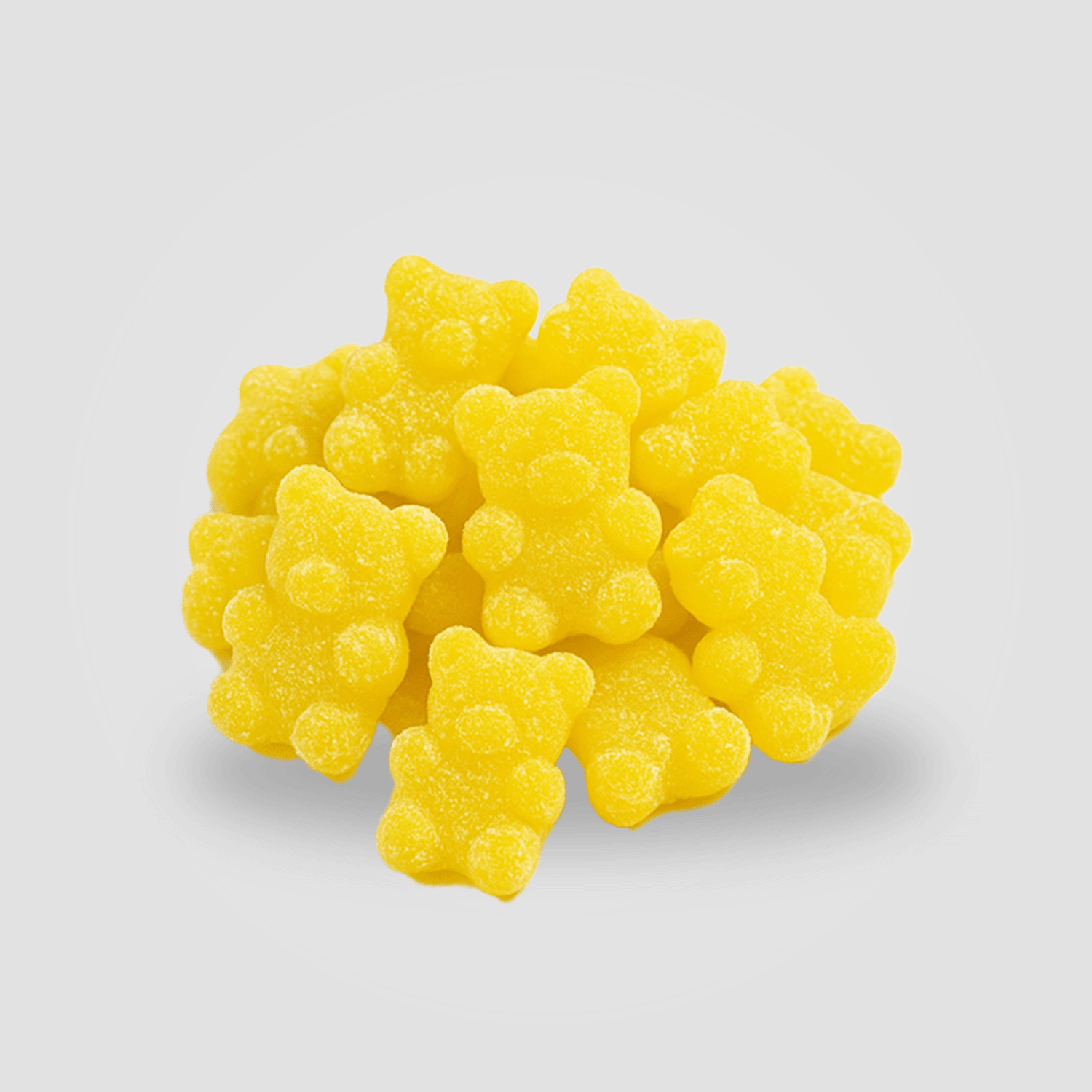THC Edibles – saure Lemon Gummies, Großpack mit 10mg THC je Gummi