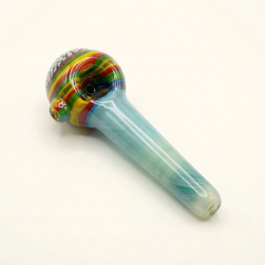 Handgeblasene Glaspfeife