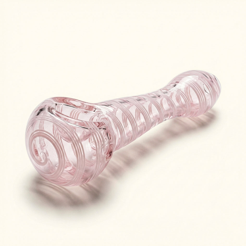 Handgeblasene Glaspfeife