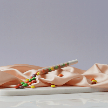 Sorgfältig gerollte Joints für gleichmäßigen Abbrand, diskret verpackt für schnellen Versand von Happyflower