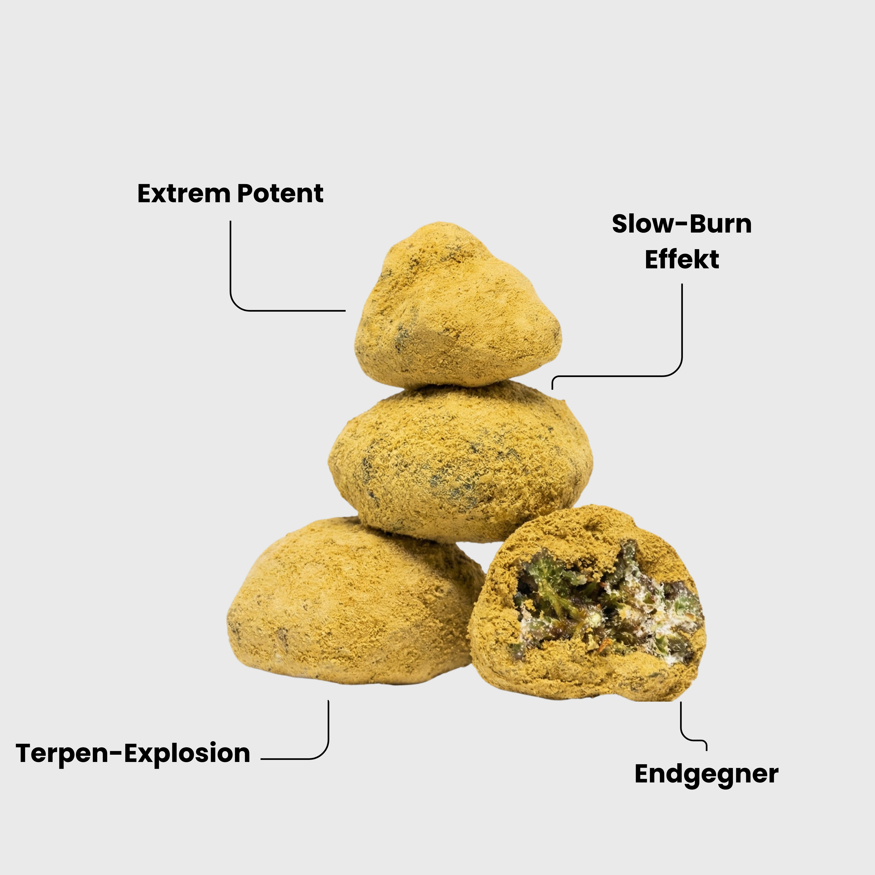 Moonrocks THC Classic – Premium Cannabis Blüten